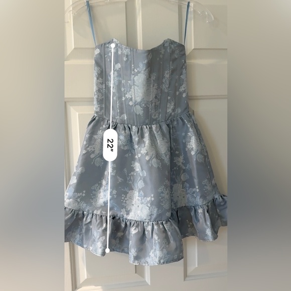 V. Chapman Lace up back Mini Dress - Picture 10 of 10